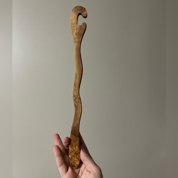 🆕 Olivewood Oven Rack Pull Wood Tunisia Handle Wooden - Picture 7 of 8